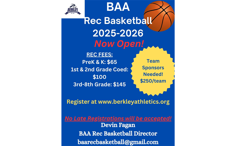 2025-2026 Rec & Travel Basketball registration
